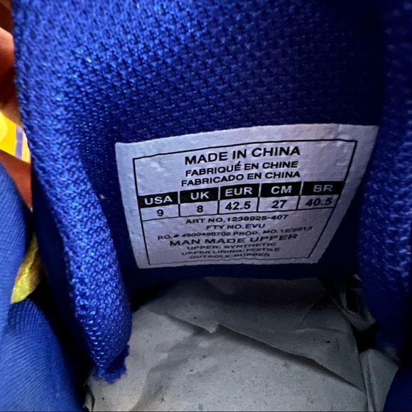 Under Armour UA Micro G Anatomix Spawn Stephen Curry PE Player Exclusive GSW main image 2